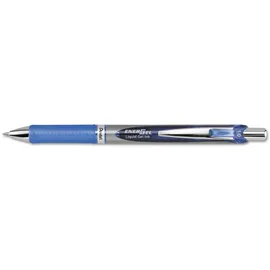 Pentel EnerGel BL80-CX Gelschreiber blau/silber, Schreibfarbe: blau