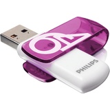 Philips Vivid Edition 64 GB lila/weiß USB 3.0