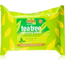 Beauty Formulas Tea Tree Mizellengesichtstücher zur Make-up-Entfernung 25 St.