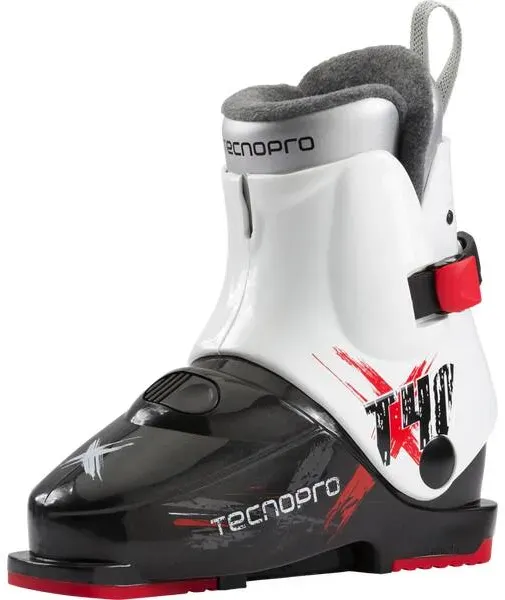 TECNOPRO Kinder Skischuhe "T40", Schwarz/Weiß, 25