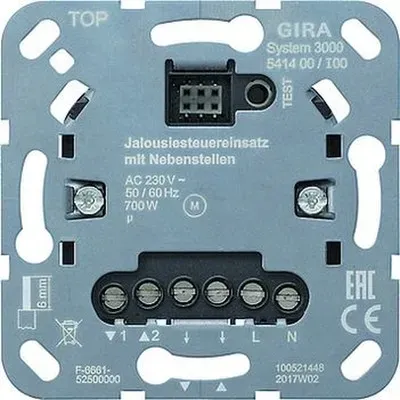 Jalousiesteuerung UP System 3000 NSTeing Nebenstelleneingang 1000W