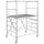 Iller-Leiter Klappgerüst mit Ausbaueinheit 1,35 x 1,80 m 3,50 m