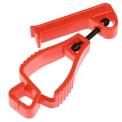 HOLEX Handschuhhalter für Gürtel RED