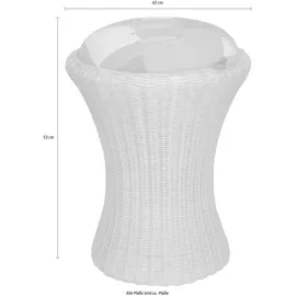 Home Affaire Truhenbank Beige 53 x 42 cm