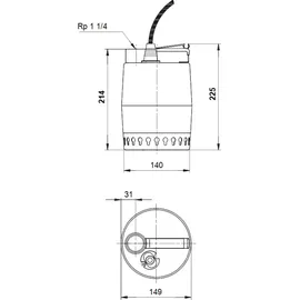 Grundfos Unilift KP 250 M 1