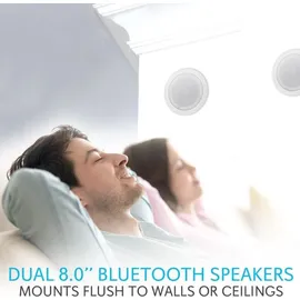 Pyle Audio Pyle 8" weiß