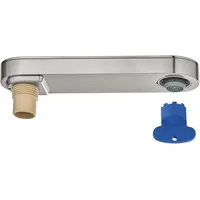 Grohe Plus Ersatz-Auslaufbrause mit herausziehbarem Auslauf, für Einhand-Waschtischbatterien, 48454DC0,