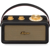 Sangean RA-101 Akku-Radio FM Bluetooth®, AUX wiederaufladbar Schwarz, Gold