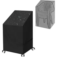 Luxuskollektion Schutzhülle Gartenstühle 420D Oxford Atmungsaktiv 65x65x80/120cm, 1er Pack