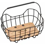 Racktime Baskit Breeze Fahrradkorb schwarz