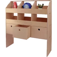 MONSTER SHOP Monster Racking Universal Fahrzeugausbau Kfz Autoregal Fahrzeugeinrichtung Regalsystem Regal Holzregal Regalsystem Transporter Lieferwagen Werkzeug... - Braun