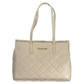 Valentino Ocarina Shopper Synthetik Beige/Weiß