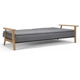 Innovation Living Schlafcouch Stoff 2-Sitzer Grau