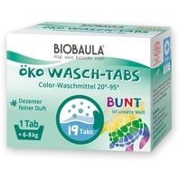 BIOBAULA ÖKO WASCHMITTEL TABS bunt