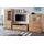 Home Affaire Wohnwand »Silkeborg«, (Set, 4 St.), teilmassives Holz braun