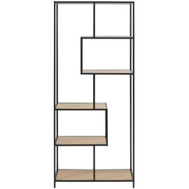 Actona Regal Seaford Holzoptik Schwarz, Braun Schwarz / Eiche