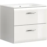 WELLTIME Waschbeckenunterschrank WELLTIME "FLORENZ, Breite 60 cm, inkl.