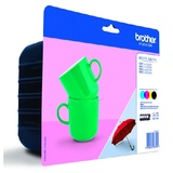 Brother Original Tintenpatrone MultiPack Bk,C,M,Y LC227XLVALBP