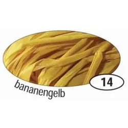 Bast Raffia matt bananengelb FOLIA 9014 50g  Naturbast