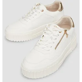 s.Oliver Sneaker Damen Plateau Weiß 39