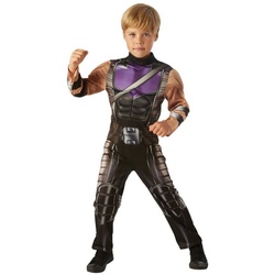 Rubie ́s Kostüm Avengers Assemble Hawkeye Kostüm für Kinder, Der zielsichere Superheld im Avengers Assemble-Look schwarz