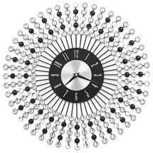 vidaXL Wanduhr 43,00 cm 5240 schwarz