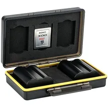 JJC BC 3XQD3 Multifunktions Batteriefach, Kameratasche, Schwarz