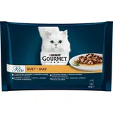 Purina Gourmet Perle Duet Nassfutter 4 x 85 g