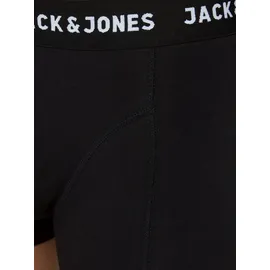 JACK & JONES Huey Boxershorts 7 Einheiten Black / Detail Black / Black L