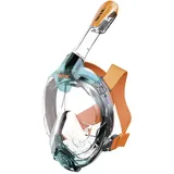 Seacsub Libera Schnorchelmaske - Aquamarine / Orange - L-XL