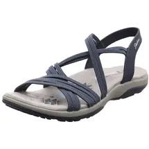 SKECHERS Reggae Slim - Turn It Up 163117-NVY, Womens sandals, navy, 39 EU - 39 EU