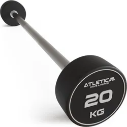 Langhantel | Kompakt | 20kg | 90 cm Innenmaß | Einzeln SCHWARZ No Size