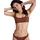 Roxy Bandeau-Bikini-Top Damen Braun S Cup B
