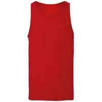 Bella+Canvas Unisex Jersey Tank Top 3480 red XS