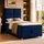 Best For Home Trinity K2 90 x 200 cm Blau