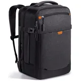 Inateck 17-20L Handgepäck-Rucksack 40x20x25 Schwarz