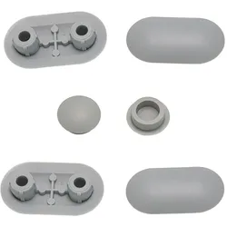 Villeroy & Boch Ersatzpufferset für Subway 2.0 Slim 92248600, Ersatzteile, grau