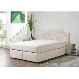 MAINTAL Boxspringbett 140 x 200 cm H3 Beige