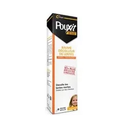 POUXIT - Baume décolleur de lentes 10x plus efficace que le peignage seul1 100g 100 ml