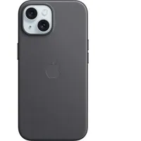 Apple iPhone 15 Feingewebe Case mit MagSafe schwarz