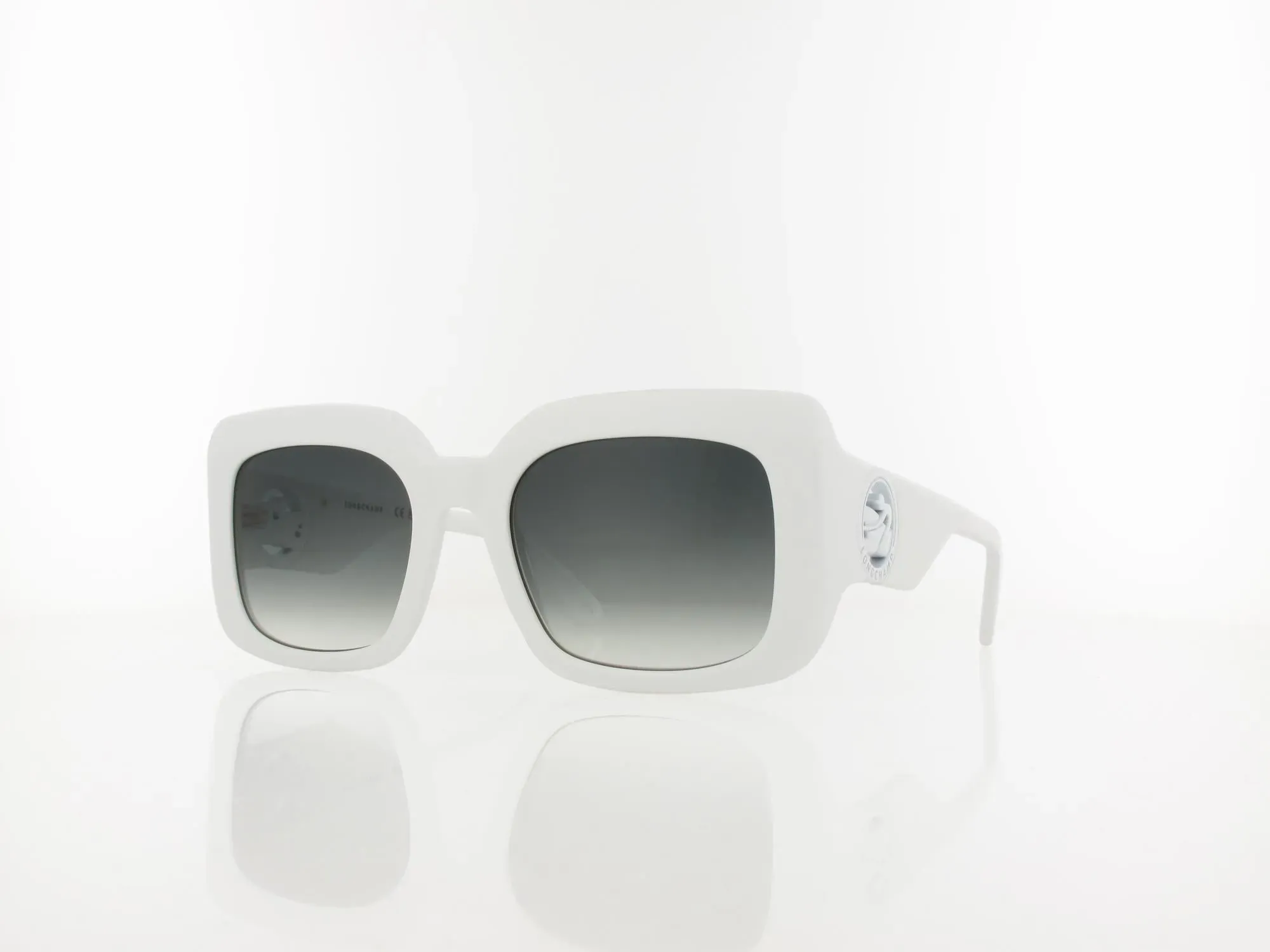 Longchamp LO753S 109 51 white / green gradient