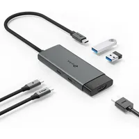 TP-Link UH5020C USB C Hub PD100W, 4K HDMI, 1×USB-C 3.0, 2×USB-A 3.0, Plug & Play, Kompatibel mit Mac OS, Windows, Linux, iPadOS, iOS, Android, ChromeOS, Nintendo