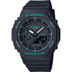 G-SHOCK Uhr GMA-S2100GA-1A by CASIO | Schwarz/Grün