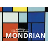 Anaconda Postkarten-Set Piet Mondrian