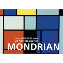 Anaconda Postkarten-Set Piet Mondrian
