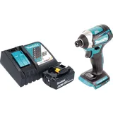 Makita DTD 154 RG1 Akku Schlagschrauber 18 V 175 Nm 1/4" Brushless + 1x Akku 6,0 Ah + Ladegerät