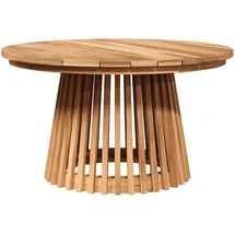 vidaXL Gartentisch Beistelltisch 70 x 70 x 40 cm Braun