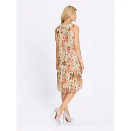 Classic Basics Etuikleid Plisseekleid Beige 54