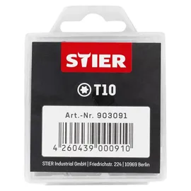 Stier TX-Bit-Großpackung T10 25 mm
