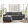 OTTO home Eckcouch Cord 2-Sitzer Grau